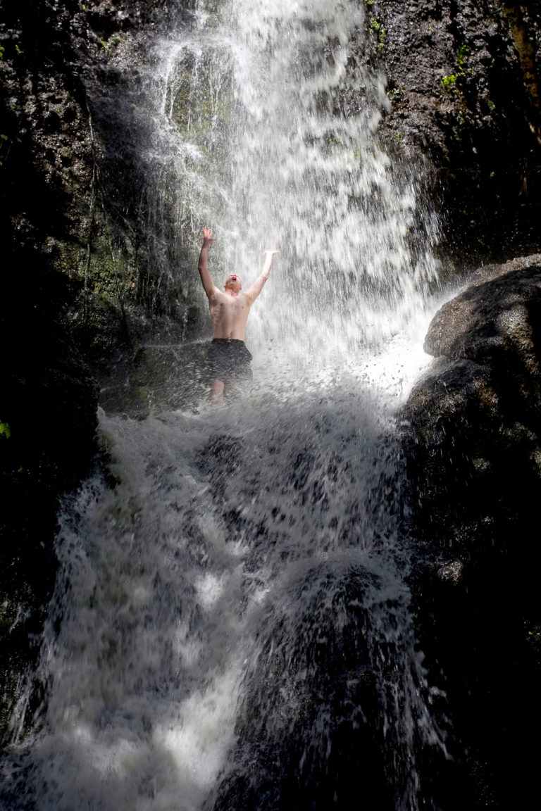 Little Waterfall after two inches of rain, Lord Howe Island