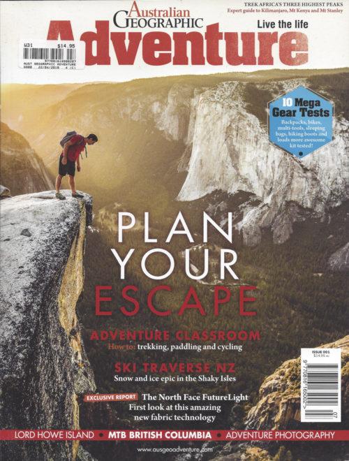 Australian Geographic Adventure Cover