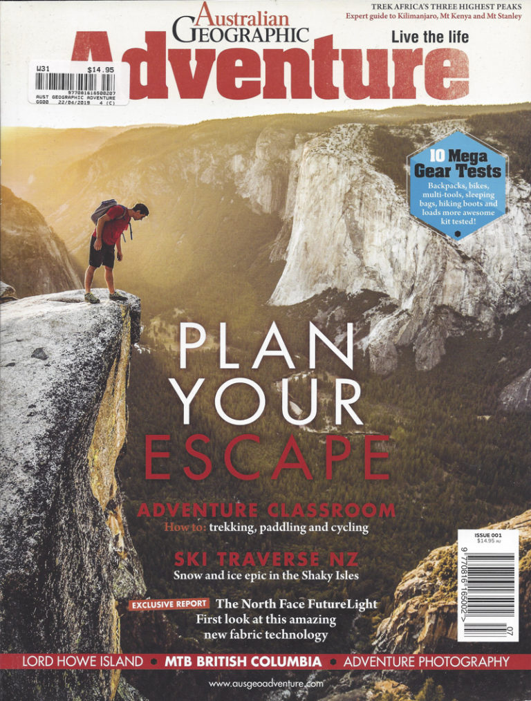 Australian Geographic Adventure Cover