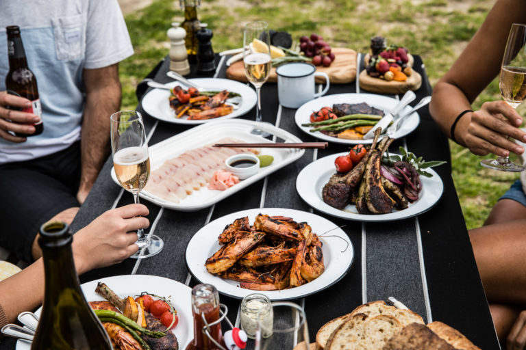 Fancy a Pinetrees BBQ like this? Lord Howe Island