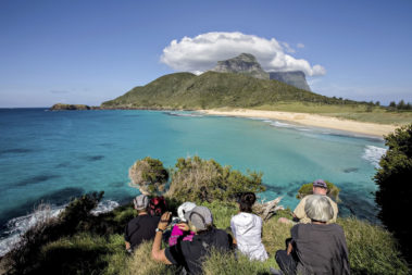 Blinky Beach from the point, Lord Howe Island