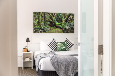 Garden Cottage bedroom, Lord Howe Island