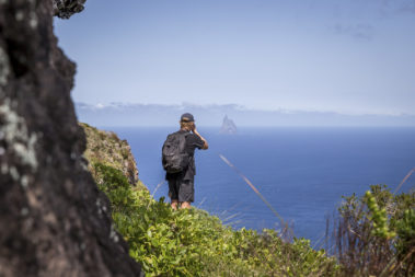 Balls Pyramid from the Lidgbird Tablelands, Lord Howe Island