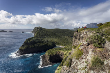 Walking group on Mt Eliza, Lord Howe Island