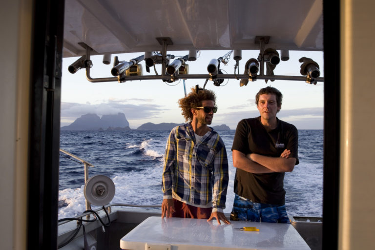 Dawn fishing trip, Lord Howe Island