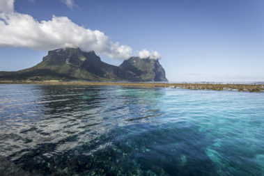 Perfect low tide conditions at Erscotts Hole, Lord Howe Island