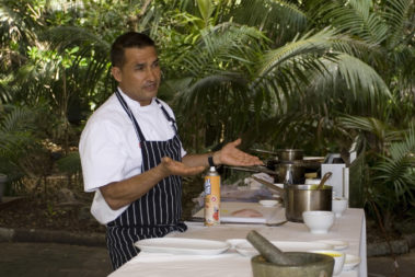 Peter Kuruvita at Pinetrees, Lord Howe Island