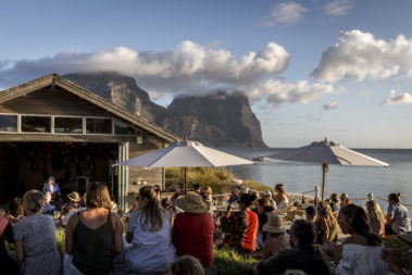 Jeff Lang performing during our Summer Festival