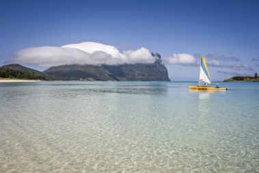 Sailing on the Lord Howe Lagoon