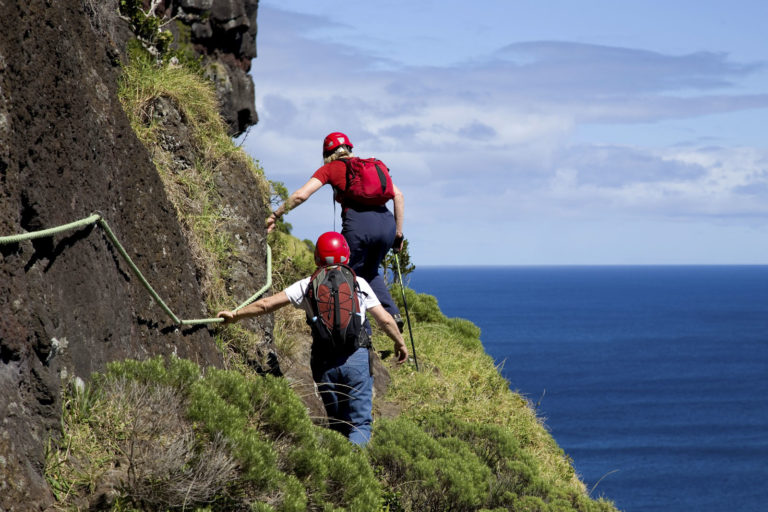 Walkers on the Lower Road, Lord Howe Island
