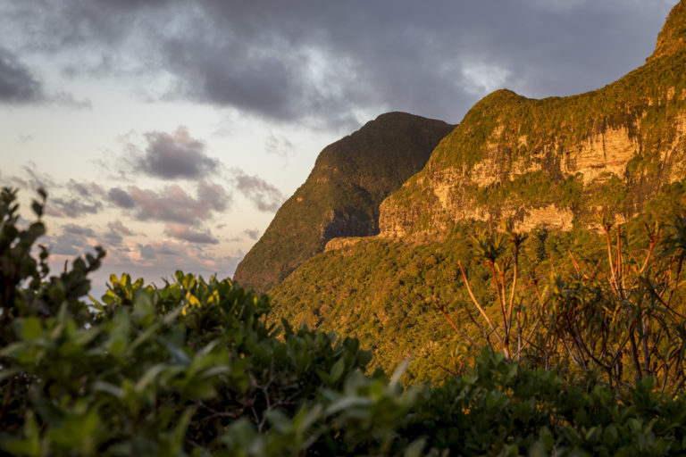 Morning light from Goat House, Lord Howe Island