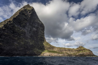 The vertical south face of Mt Gower, Lord Howe Island