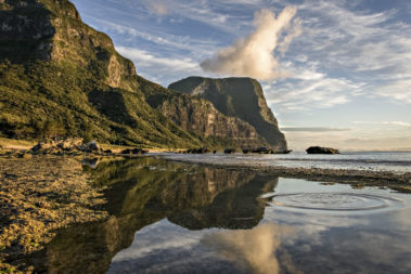 Johnsons Reef at low tide, Lord Howe Island