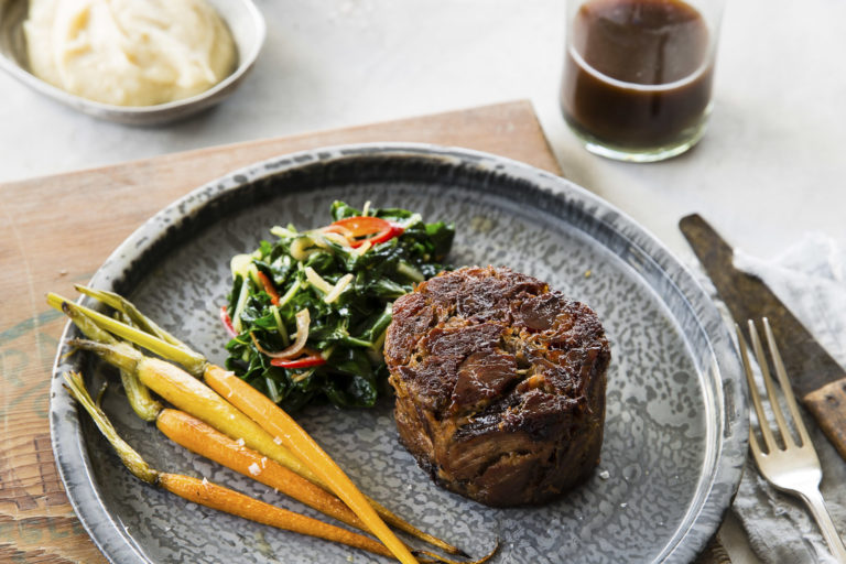 Slow cooked lamb shoulder, Lord Howe Island