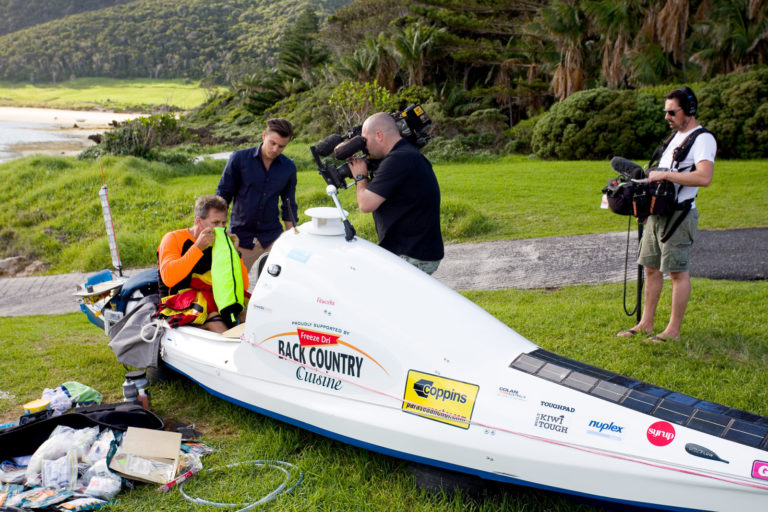 Scott Donaldson paddled his kayak to Lord Howe from Coffs Harbour