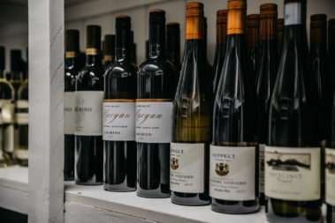 Quality white wines in our cellar, Lord Howe Island