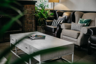 The Pinetrees lounge room, Lord Howe Island