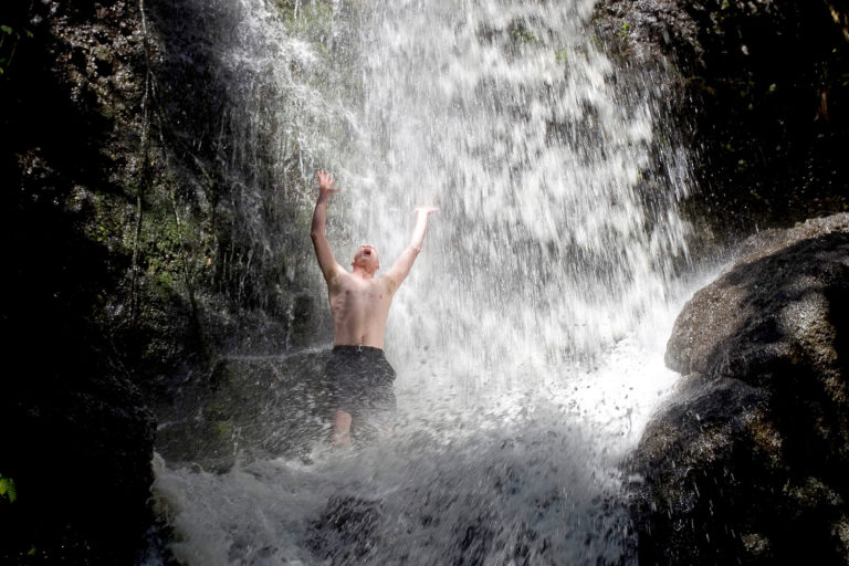 A spontaneous treat after a big rainfall event, Lord Howe Island