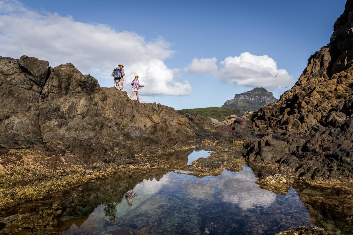 East coast route at low tide