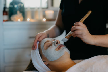 A facial with Li'tya products, Lord Howe Island