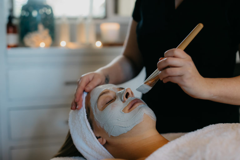 A facial with Li'tya products, Lord Howe Island