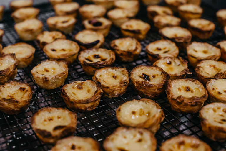 Lara's Portuguese tarts are amazing, Lord Howe Island