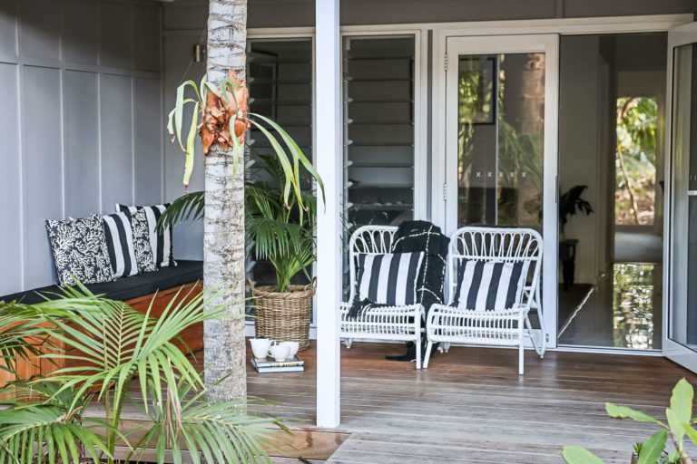 Sallywood Suite front verandah, Lord Howe Island
